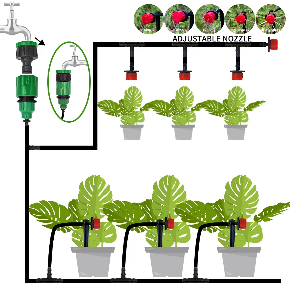 Комплект автоматической систем – обзор и цена Automatic Plant Waterer